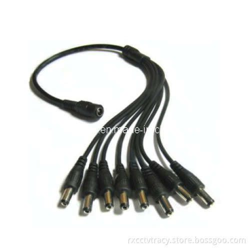 8 Way DC Power Splitter Adapter Cord (RX-C18)